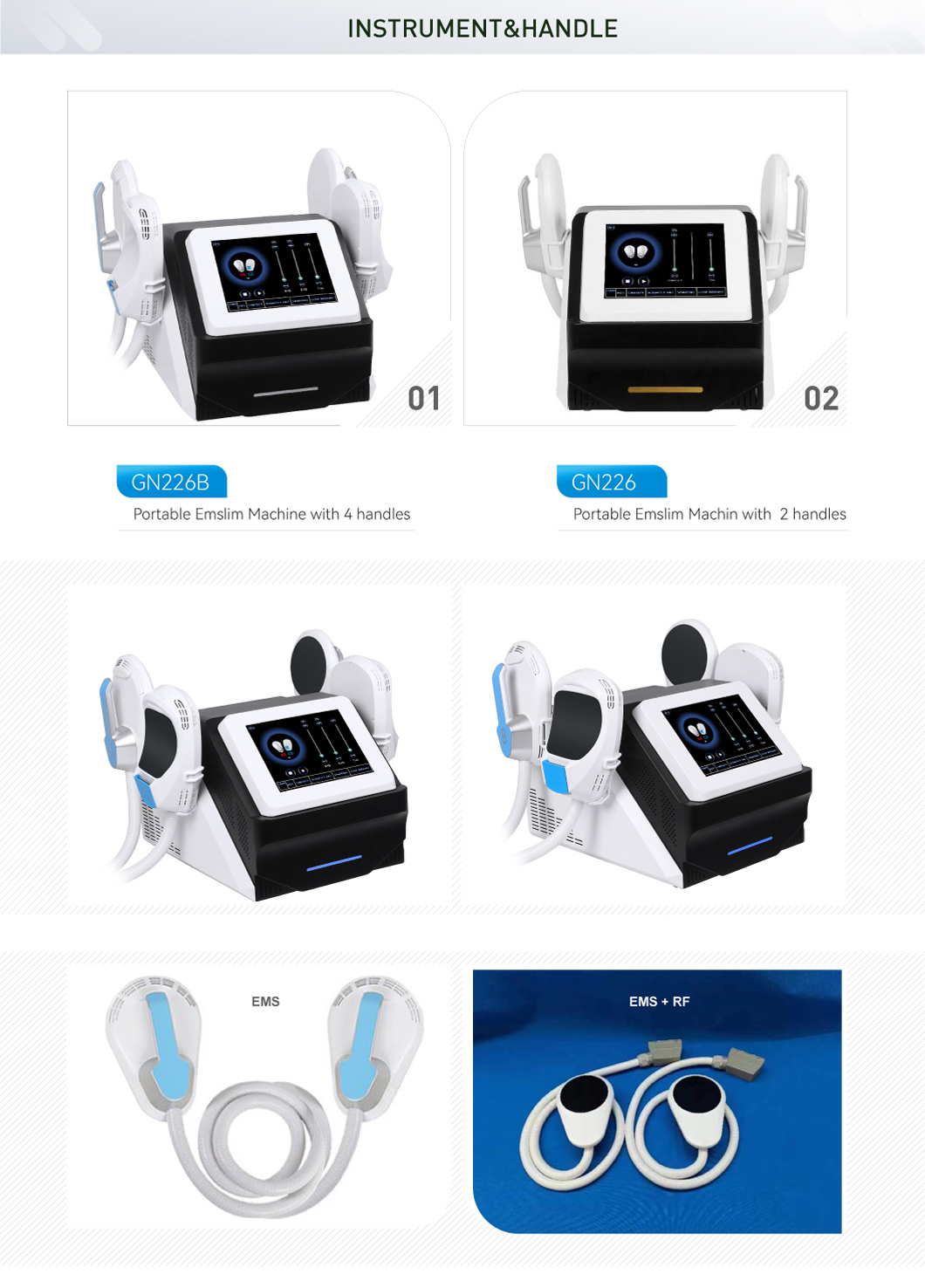 ems stroj za elektrostimulaciju