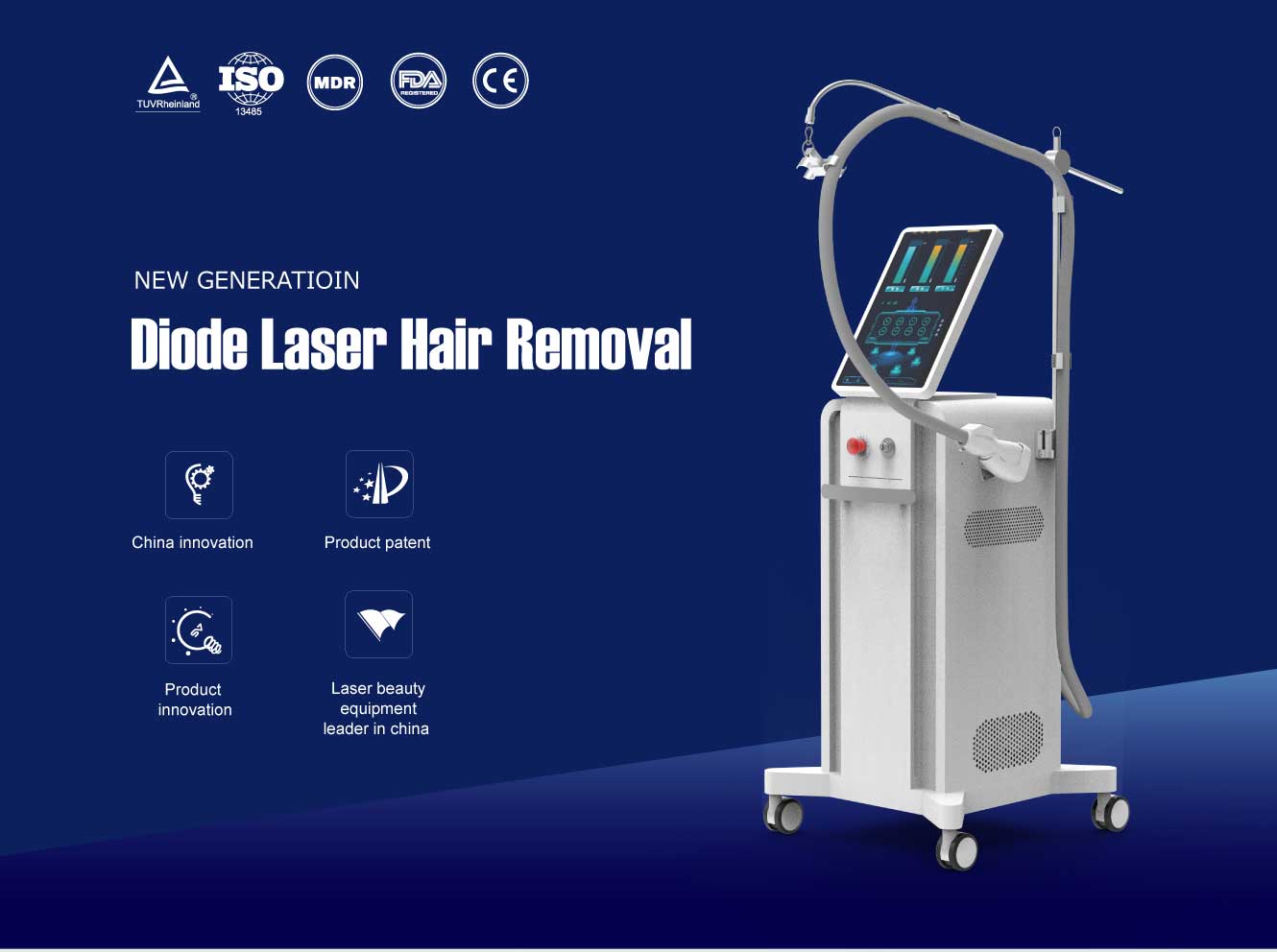 Diode Laser Hair Removal Machine