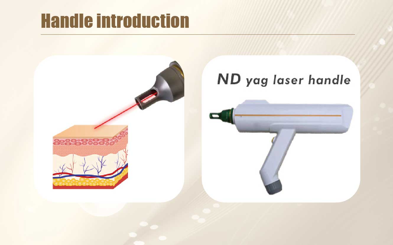 ND yag laser handle