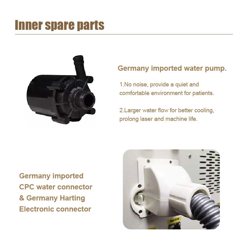 ND yag laser machine spare parts