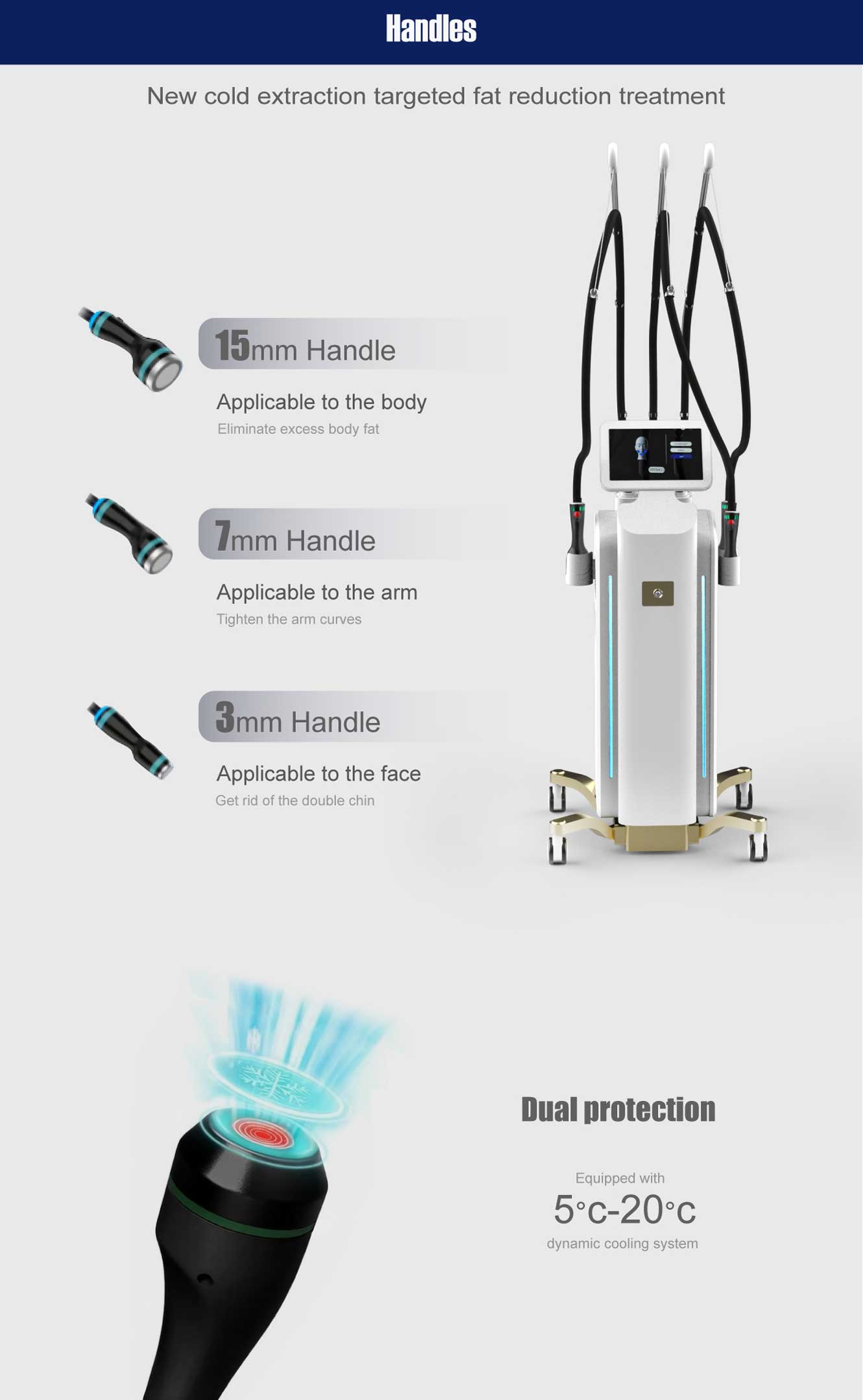 cold wave slimming machine