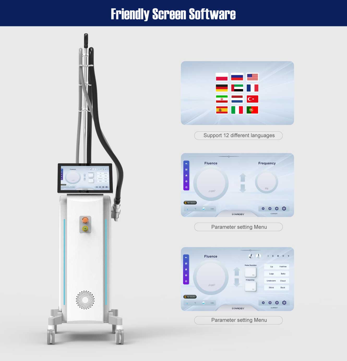 cooling laser hair removal machine