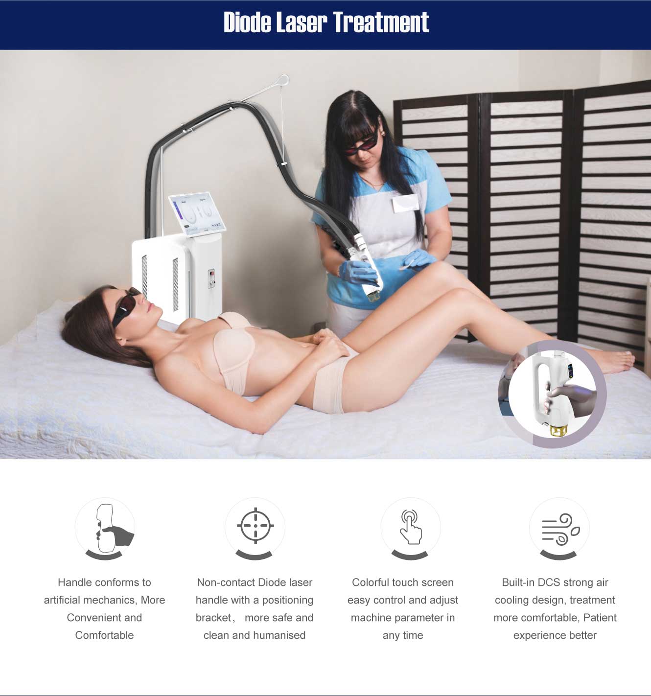 diode ice laser machine