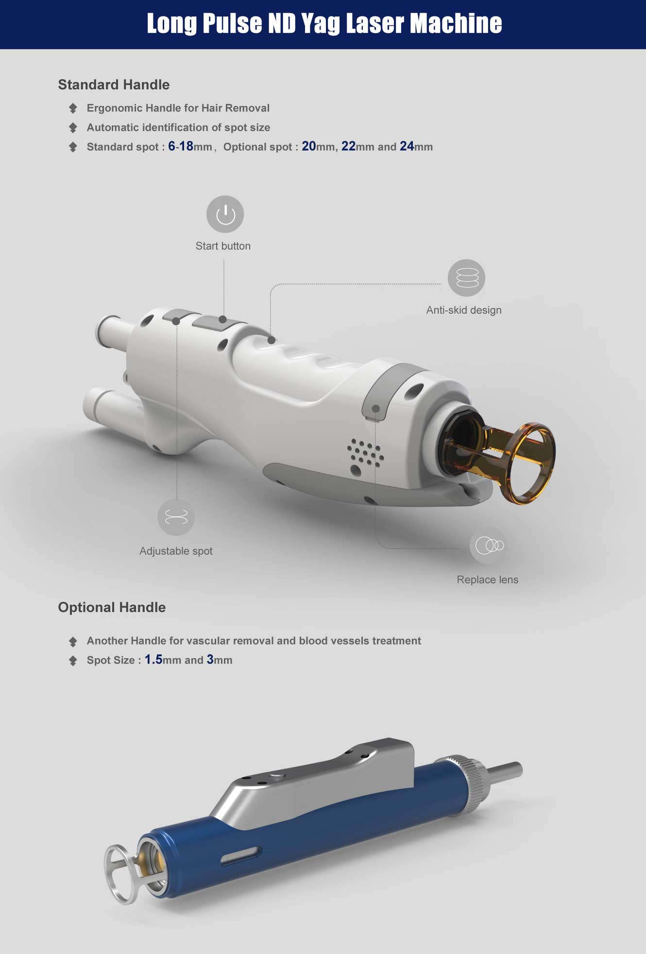 ND YAG LASER HAIR REMOVAL MACHINE