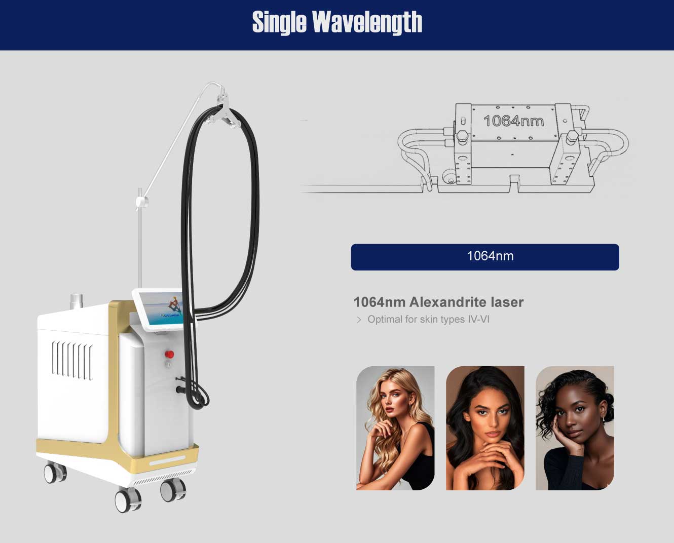 buy alexandrite laser hair removal machine