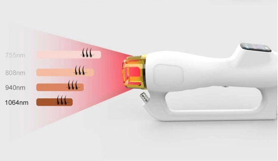 multi-wavelength diode laser hair removal machine